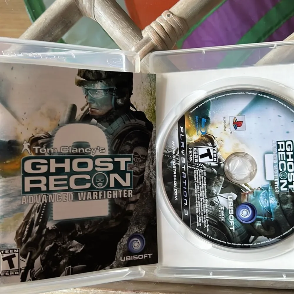 🐶2 PS3 GAMES sniper elite/ ghost recon